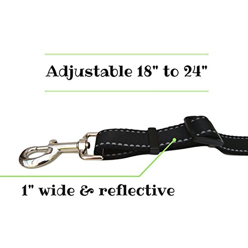Vaun Duffy Double Dog Leash Coupler with Two Padded Handles, No Tangle Splitter Swivel