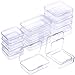 WXJ13 15 Pieces 3 Size Bead Storage Box Plastic Transparent Organizer