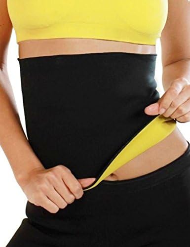 EVERICH Women's Body Shaper Hot Sweat Workout Tank Top Slimming Vest Tummy Fat Burner Weight Loss Shapewear Yellow S(Waist:20.5-23.6 inch)