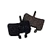 Juscycling Resin Organic Semi-Metal Brake Pads for Hayes FX-Mag HMX MX1 MX-1 Hayes 9 HMX-2 HFX9 Mag MX,Smooth Braking,Low Noise, Long Life, Kevlar, Copper, 2 Pairs