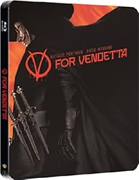 V FOR VENDETTA EXCLUSIVE STEELBOOK BLU RAY