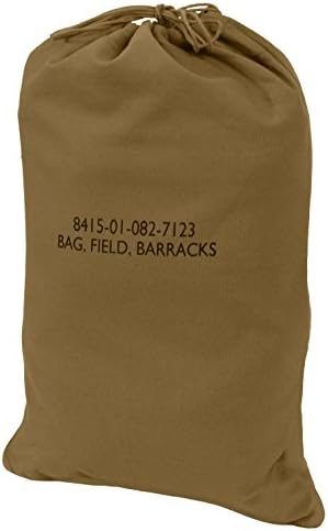Amazon.com: Rothco Canvas Barracks Bag Multi-Functional