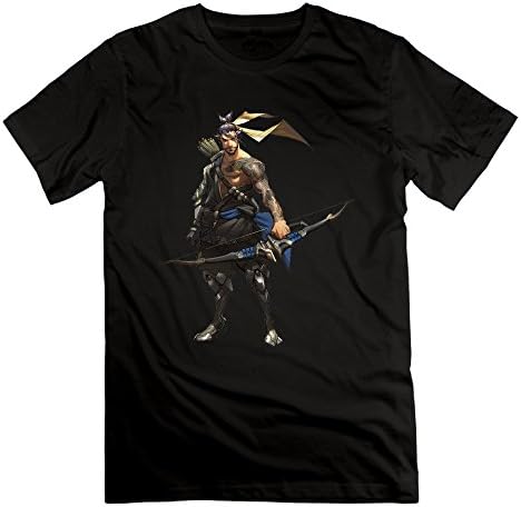 Men Overwatch Sombra ARG Hanzo Character Tshirt Short Sleeve