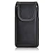 Turtleback Belt Case for iPhone 6 (4.7) Black Vertical Holster Leather Pouch with Heavy Duty Rotating Ratcheting Belt Clip