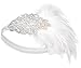 Zivyes 1920s Accessories for Women Flapper Accessories Great Gatsby Dresses for Women Cosplay Harlem Nights Costumes