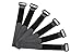 Cable Ties Cord Organizer - Hook and Loop Reusable Self-Fastening Cinch Strap 24 Pieces 12-Inch, Black