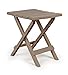 Camco 21045 Small Quick-Folding Adirondack Table, Plastic, Taupe