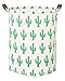 CLOCOR Large Round Storage Bin Collapsible Cactus Storage Basket Clothes Laundry Hamper Toy Bins Gift Baskets (Cactus)
