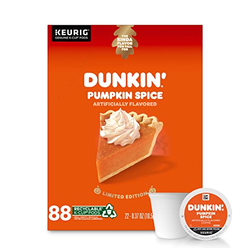 Dunkin Donuts Pumpkin Spice Flavor K-Cups for