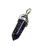 Estone Natural Crystal Healing Point Pendant Chakra Cut Gemstone Jewelry Necklace New (11)