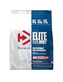 Dymatize Elite 100% Whey Protein Powder, Take Pre Workout or Post Workout, Quick Absorbing & Fast Digesting, Rich Chocolate, 10 Pound