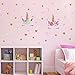 2 Pcs Unicorn Wall Decal, Girls Bedroom Home Decor, Unicorn Wall Stickers Decorations, Wall Decor with Stars …