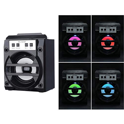 Outdoor Bluetooth Wireless Portable Speaker Super Bass with USB/TF/AUX/FM Radio C