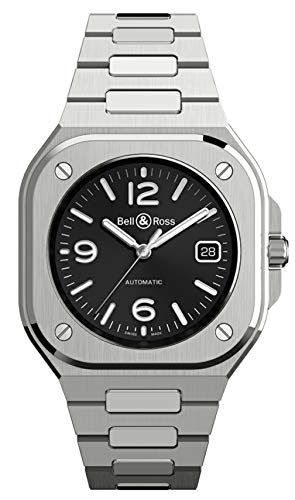 Bell and Ross Automatic Black Dial Men's Watch BR05A-BL-ST/SST