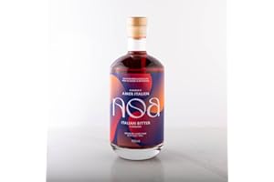 NOA Italian Bitter Non-alcoholic Spirit | Natural ingredients | No artificial flavours - Uniquely handcrafted for delicious N