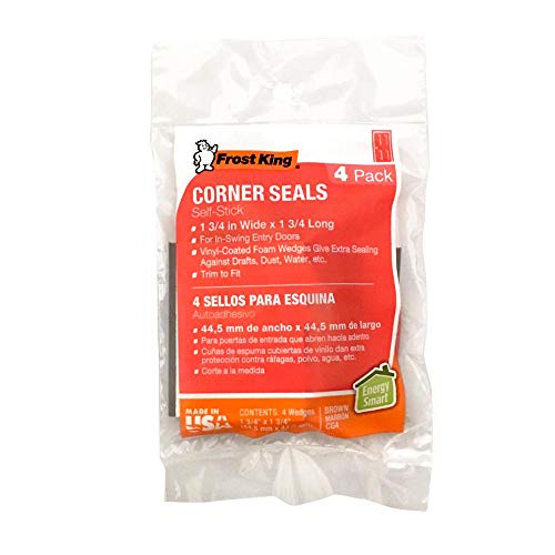 Frost King E/O 11/2 in. x 13/4 in. Door Corner Guards for Inswing