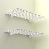 HyLoft 630 48-Inch By 24-Inch Wall Shelf, 2-Pack