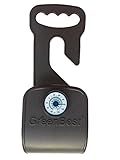 Greenbest Durable Rust-Free Hose Hanger, Holder, Carrier, Support with Thermometer for Garden Hose/Expandable Hose/Hose Reel/Water Hose/Pocket Hose/Flex-Able Hose/Magic Hose, Brown