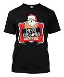 Merry Christmas - Naughty Santa - Ugly Christmas Men's T-shirt