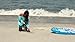 Beach-N-Sand Stake 4 Pack 24.5in x .625in x 2in Super Tough No Rust Tent Portable Canopy Stake