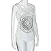 Yoyorule Sexy Women Sun Printed Sleeveless Vest Tee Shirt Blouse Casual Tank Top (S/US 4, White2)