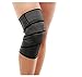 jadedragon Best Knee Wrap Knee Support, Knee Brace Compression Sleeve -for Bodybuilding, Weightlifting, Crossfit，Squats and Power Lifting-for Men & Women 2 Piece (Black)