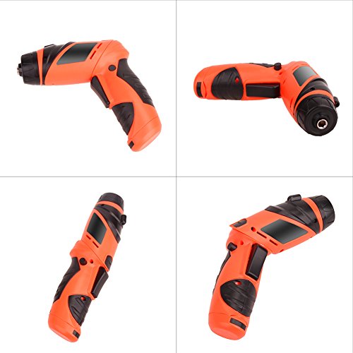 Jocestyle 6V Mini Screwdriver Electric Drill Battery Cordless Wireless