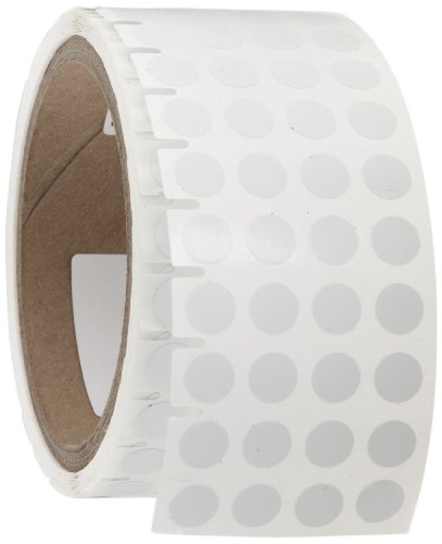 Brady THT-143-492-3 0.375" Diameter, B-492 Polyester, Matte Finish White Freeze…