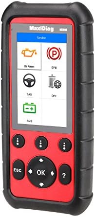 Autel MaxiDiag Automotive Codes Scanner MD808 Diagnostic Service Tool for Engine/Transmission/SRS/ABS Systems with Enhanced Functions Including EPB/Oil Reset/DPF/SAS /BMS(2017 NEW LAUNCHED)