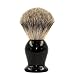 EcoToKo Basic Pure Badger Shaving Brush With Black Handle-Engineered To Deliver the Best Shave of Your Life