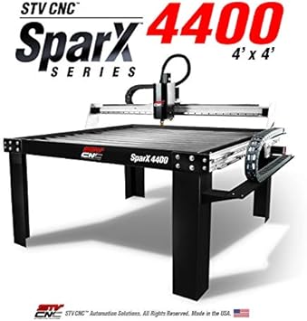 Stv Motorsports Sparx4400 4x4 Cnc Plasma Cutting Table Made In