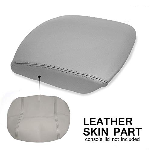 2013 Honda Accord Center Console Lid Genuine Gray Leather Armrest
