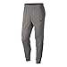 Nike Training Dri-FIT Fleece Tapered Trousers (M, Dark Grey Heather/Black)