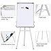 Yaheetech Easel White Boards Magnetic Tripod Whiteboard Portable Dry Erase Board 36x24 inches Flipchart Easel Board Height Adjustable, Stand White Board with Flipchart Hook for Office or Teaching