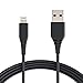 AmazonBasics Lightning to USB A Cable with Lightning Connector, MFi Certified iPhone Charger, Black, 10 Foot primary