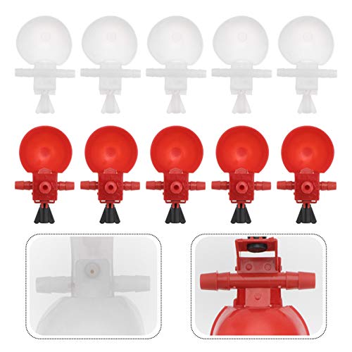 Cabilock 10 Stück Automatische Geflügeltrinkmaschinen Geflügeltränke Huhn Trinkbecher für Hühnerwachtel Taubenrot – Bild 7