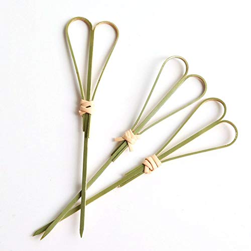 PuTwo Cocktail Sticks Toothpicks Party Supplies 100 Count Peach Heart