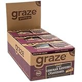 Graze White Chocolate Raspberry Cheesecake Mix with Almonds, Raspberry Fruit Strings, White Chocolate Buttons and Vanilla Cookie Drops, 1.2 Ounce Box, 9 Pack