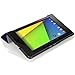 MoKo Case Compatible with Google Nexus 7 2013 FHD 2nd Gen - Ultra Slim Lightweight Smart-Shell Stand Cover Case with Auto Wake/Sleep Fit Google Nexus 2 7.0 Inch 2013 Gen. Android 4.3 Tablet, Indigo