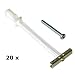 TOGGLER SNAPTOGGLE Drywall Anchor with Included Bolts for 1/4-20 Fastener Size; Holds 265 pounds Each in 1/2-in Drywall by TOGGLER (20 Pack) primary