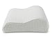 WeNerya Memory Foam Contour Pillow, Ergonomic Neck and Cervical Support Pillow With Washable Cover, Orthopedic Bed Pillow for Back and Side Sleepers, Medium Firm, 20
