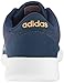 adidas NEO Women's Cloudfoam Qt Racer w Running Shoe, Mystery Blue/White/Glow Orange, 9 M US