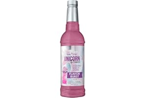 JORDAN'S SKINNY MIXES Jordan's Skinny Syrups Sugar Free Unicorn Syrup | Gluten Free | Keto | Kosher | Made in the USA