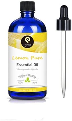 PYRRLA Essential oils,150ML Lemon 100% Pure and Natural with Therapeutic Grade, Premium Quality Blend of essential oil 4.5 fl. Oz