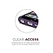 Encased Ultra Thin Slider Shell Case for iPhone 6/6s Purple with Screen Protection (Slim-fit design) (Merlot Purple)