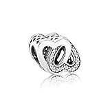PANDORA Entwined Love Charm 791880CZ