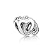 PANDORA Entwined Love Charm 791880CZ