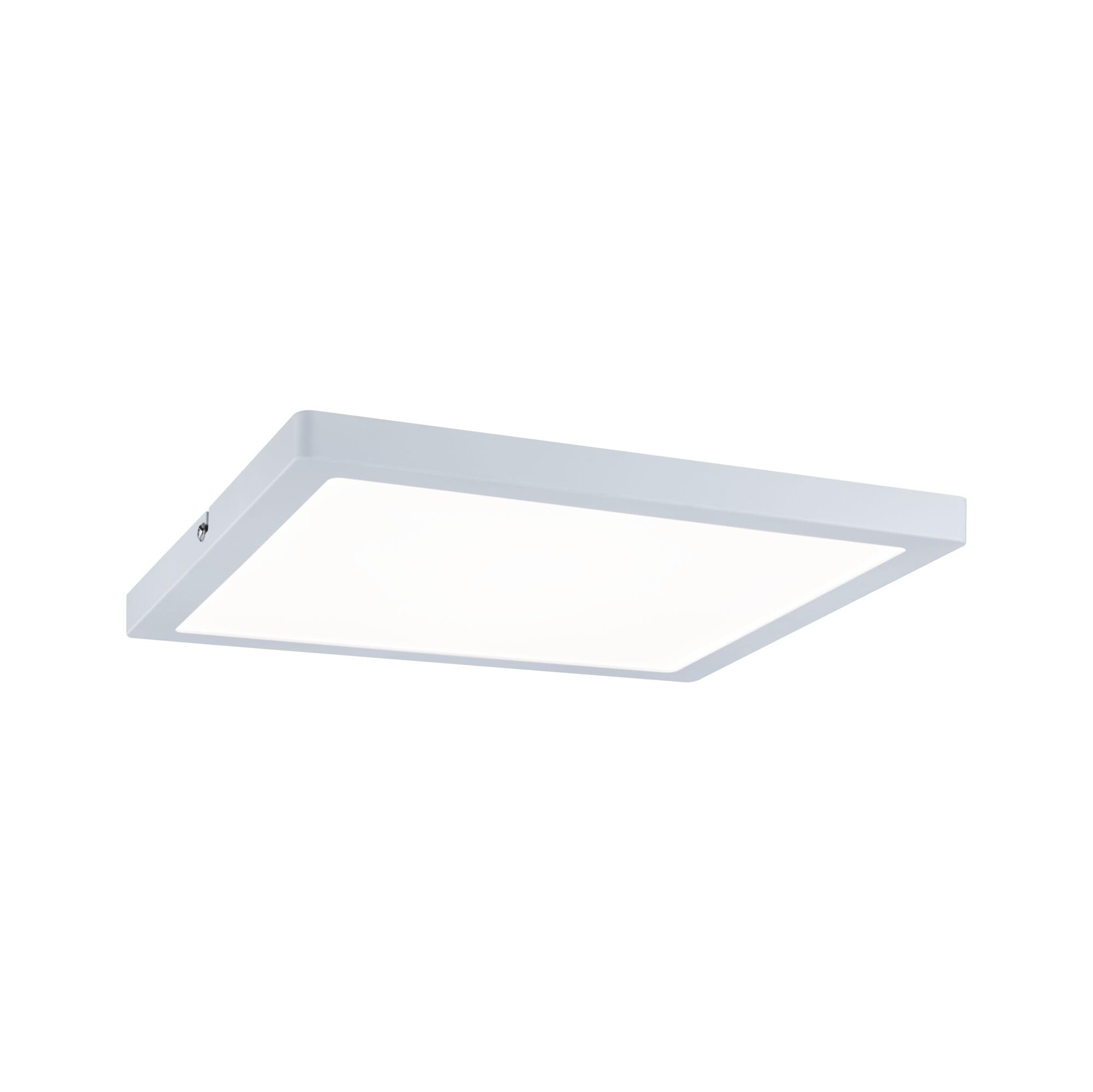 Paulmann 70939 Atria LED Panel Rectangular incl. 1x20-watt Ceiling lamp White matt Ceiling luminaire Plastic Living Room lamp 4000 K