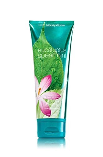 3 Piece Bath & Body Works Eucalyptus Spearmint 24 Hour Moisture Ultra Shea Body Cream 8 oz each (Eucalyptus Spearmint)