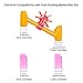 WEofferwhatYOUwant Marble Run Coaster Toy Challenge - Construction Set for Children. Twin Track Tower for Family and Friends. 122 Assembled Pieces